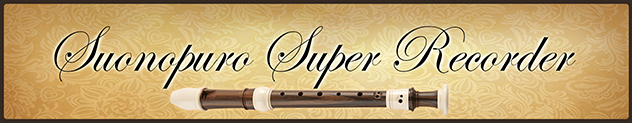 Suonopuro Recorder Banner