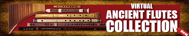 Ancient flutes collection Banner