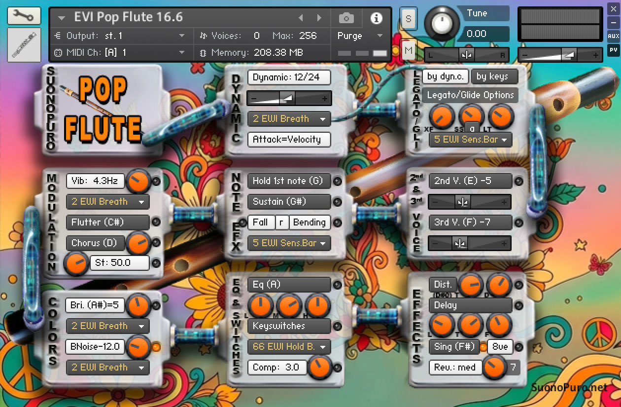 Virtual flute for Kontakt