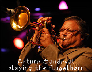 Arturo Sandoval on flugelhorn